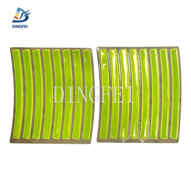 Reflective Wheel Rim Stripes
