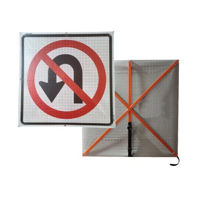 Prometni znaki Dingfei No U Turn Roll Up