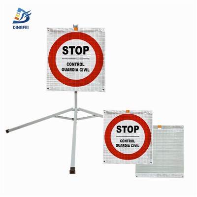 Prometni znak Stop Control Guardia Civil Roll Up